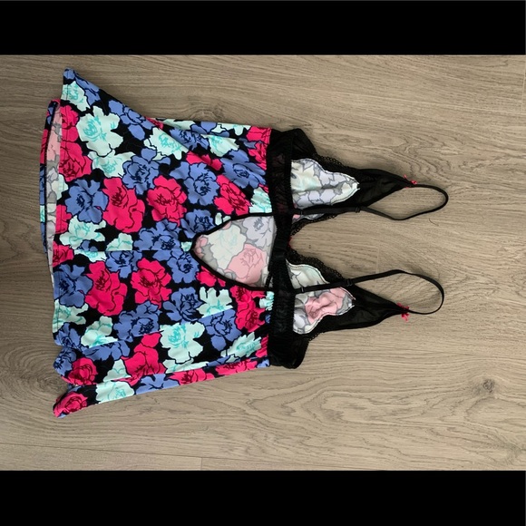 Betsy Johnson Intimates floral camisole - Picture 2 of 6